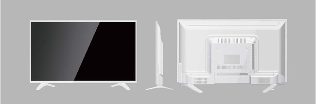 Телевизор Asano 32LH1011T White