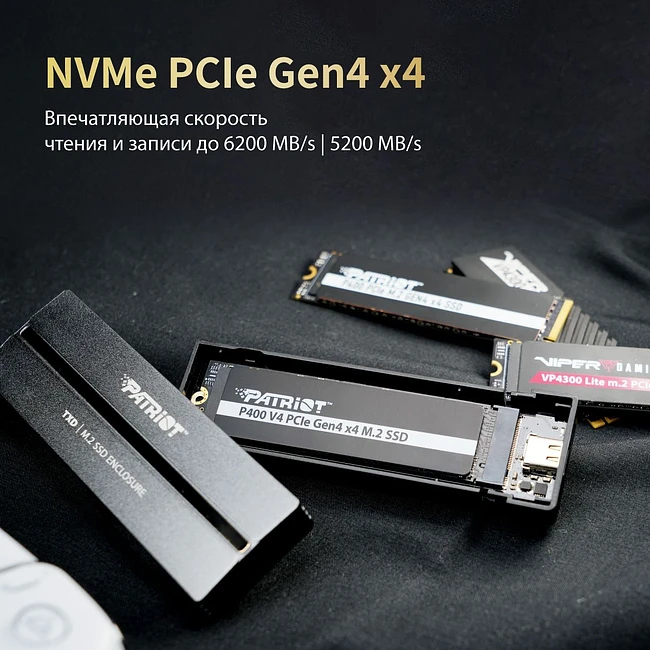 SSD диск Patriot P400 V4 4TB (P400VP4TBM28H)
