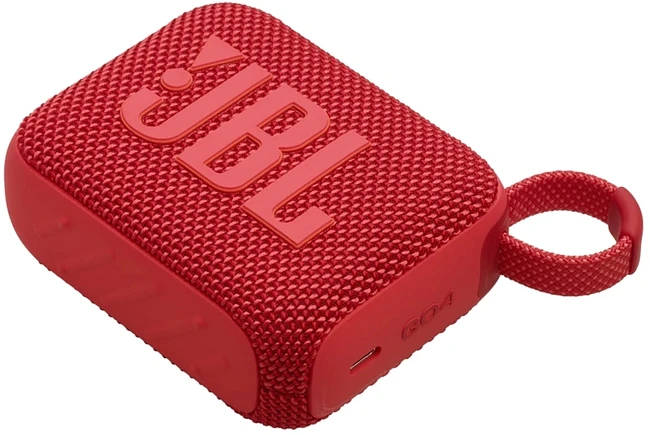 Беспроводная колонка JBL Go 4 Red (JBLGO4RED)
