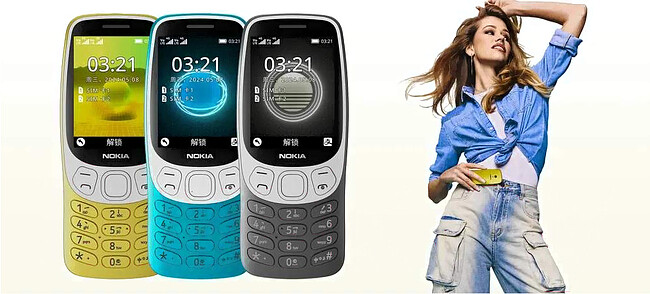 Мобильный телефон Nokia 3210 4G TA-1618 DS Grunge Black (1GF025CPA2C01)