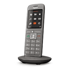 Дополнительная трубка Dect Gigaset CL660HX HSB RUS черный (S30852-H2862-R101)