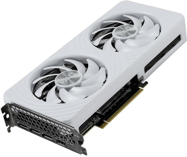 Видеокарта Palit GeForce RTX 5060 Ti OC 16GB GDDR7 белый (NE7506TU19T1-GB2061M)