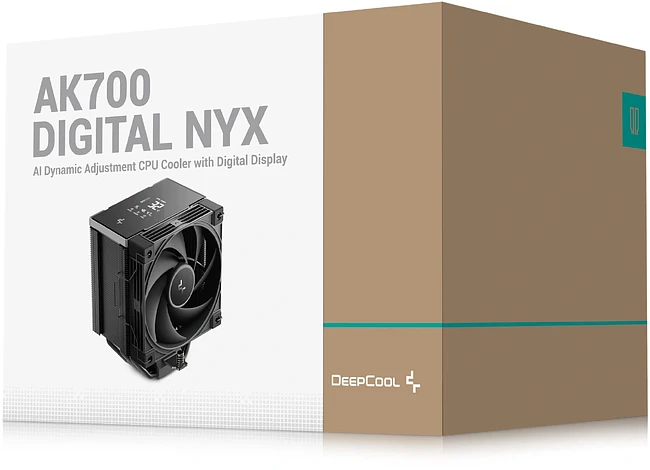 Кулер для процессора DeepCool AK700 Digital NYX черный (R-AK700-BKNNMN-GJD-1)