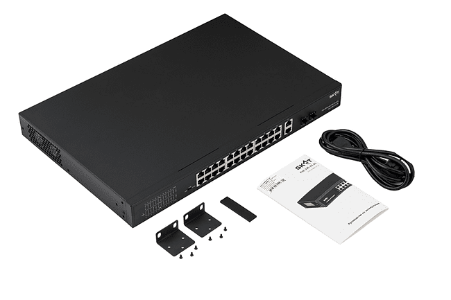 Коммутатор Бастион SKAT PoE-24E-2G-2S (4085)
