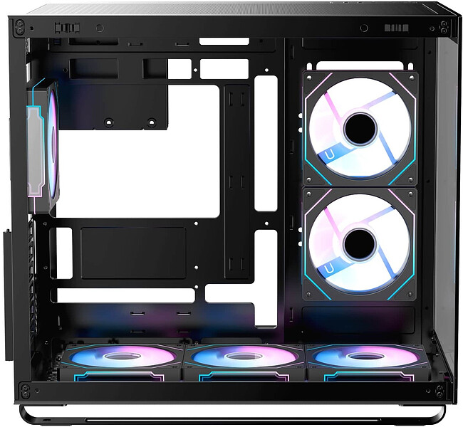 Корпус Ocypus Iota C70 ARGB без БП Black (Iota-C70-BKD600XX-GL)