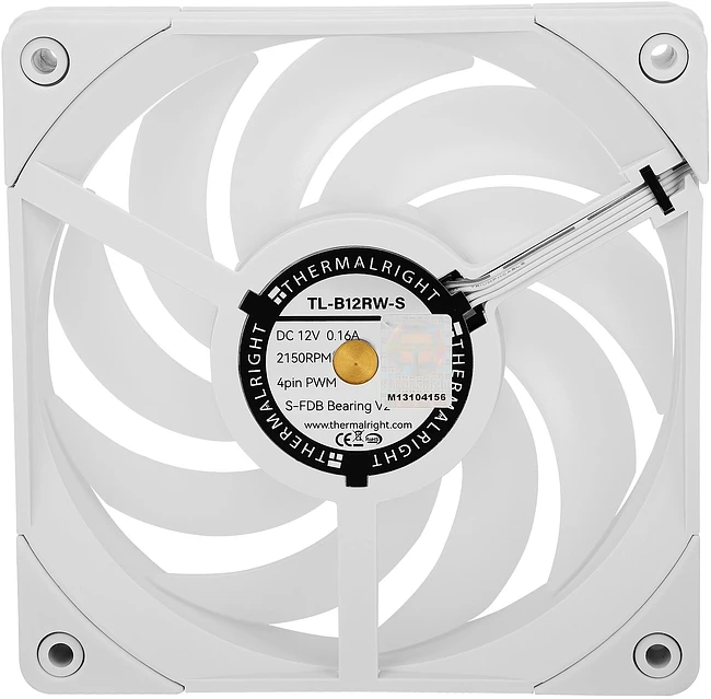 Вентилятор Thermalright TL-B12RW-S ARGB белый