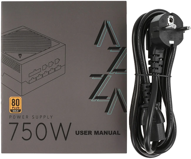 Блок питания Azza PSAZ-750G ATX 3.1 750W