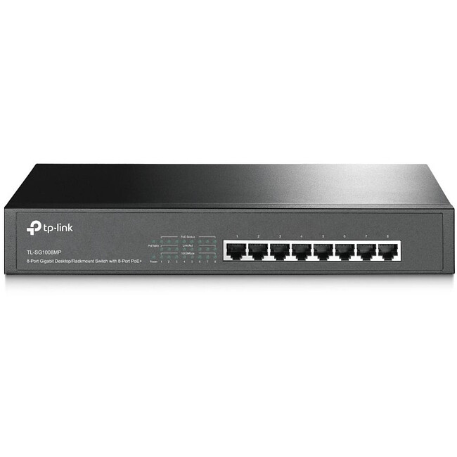 Коммутатор TP-Link TL-SG1008MP