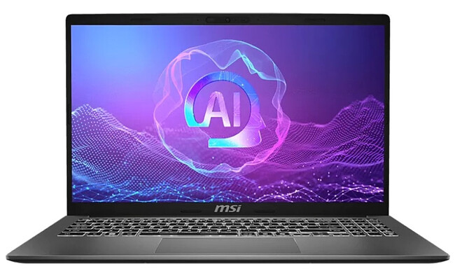 Ноутбук MSI Modern A15 AI+ F3HMG-006XBY Platinum Gray (9S7-15SK21-006)