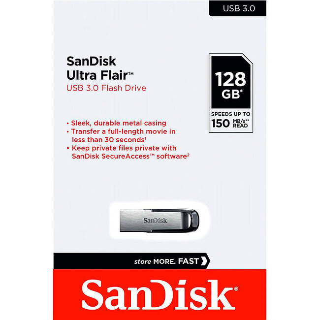 USB Flash-накопитель SanDisk Cruzer Ultra Flair CZ73 128GB (SDCZ73-128G-G46)