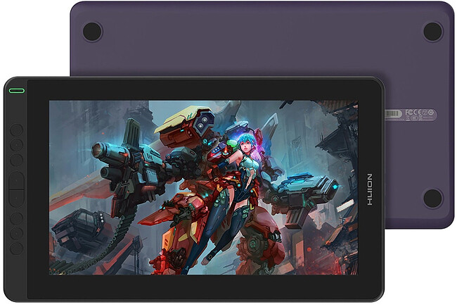 Графический планшет Huion Kamvas 13 фиолетовый
