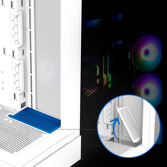 Корпус Zalman P40 Prism Plus White