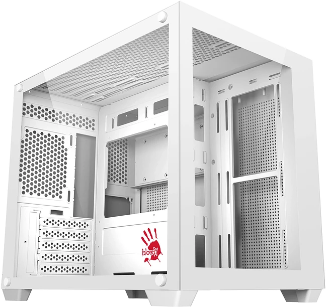 Корпус Bloody BD-CC108 без БП белый (BD-CC108-WH)