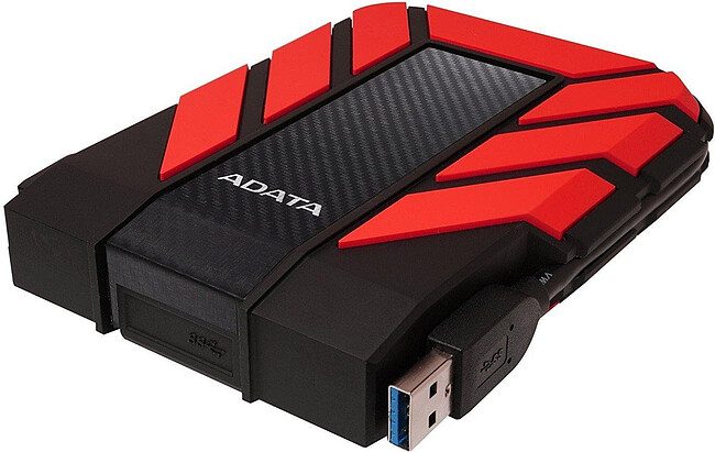 Внешний накопитель A-Data HD710Pro 2Tb AHD710P-2TU31-CRD черный/красный