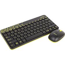 Набор периферии Logitech Wireless Combo MK240 Nano черный (920-008213)