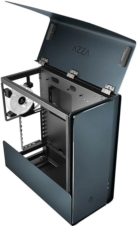 Корпус Azza Cast черный без БП (CSAZ-808BM)