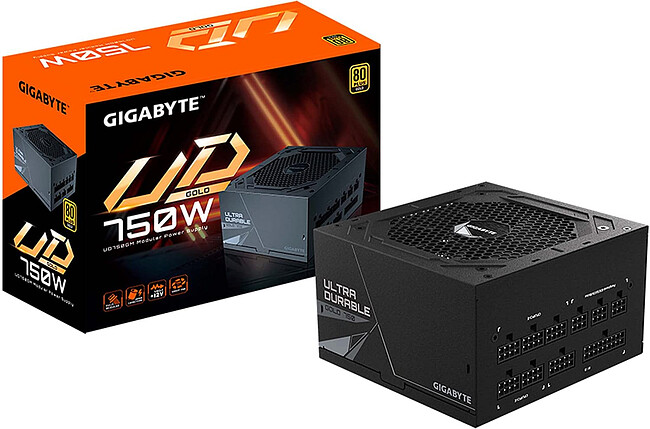 Блок питания GigaByte GP-UD750GM 80+ gold ATX 750W