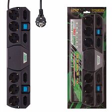 Сетевой фильтр Most TRG 2м черный (TRG 10-2-Ч)