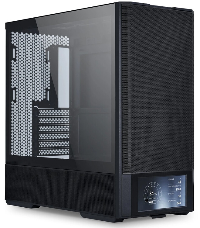 Корпус Lian Li Lancool 207 Digital ATX без БП черный (G99.LAN207DX.00)