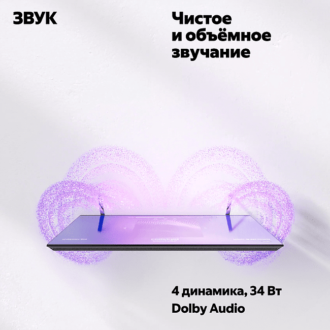 Телевизор Яндекс ТВ Станция с Алисой (YNDX-00096)