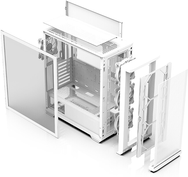 Корпус Zalman Z10 Duo без БП White