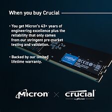 Оперативная память Crucial 32GB DDR5 PC5-38400 (CT32G48C40U5)