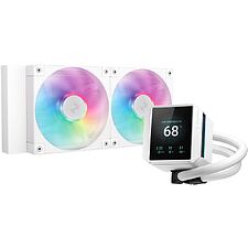 Система жидкостного охлаждения для процессора DeepCool Mystique 240 WH ARGB (R-LX240-WHDSNMCP-G-1)