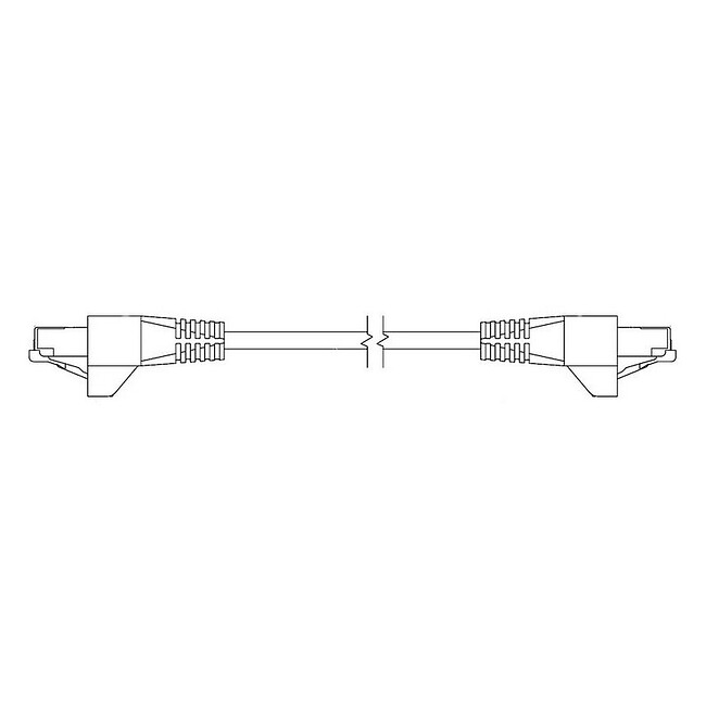 Кабельная сборка Hyperline PC-LPM-STP-RJ45-RJ45-C6a-2M-LSZH-GY серый
