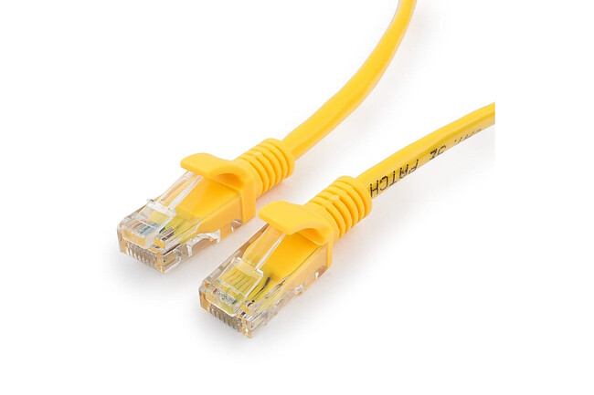 Патч-корд Cablexpert UTP PP10-5M/Y желтый