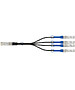 Кабель прямого подключения Lr-Link QSFP28-4XSFP28-DAC-5m