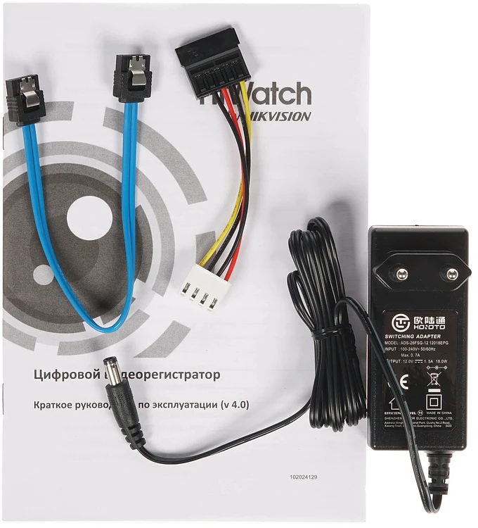 Видеорегистратор наблюдения HiWatch DS-H304QAF(C)