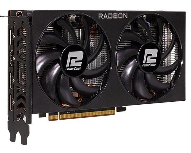 Видеокарта PowerColor Fighter Radeon RX 7600 8GB GDDR6 (RX 7600 8G-F)