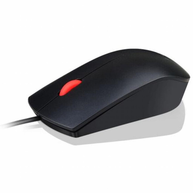Мышь Lenovo Essential USB Mouse черный (4Y50R20863)