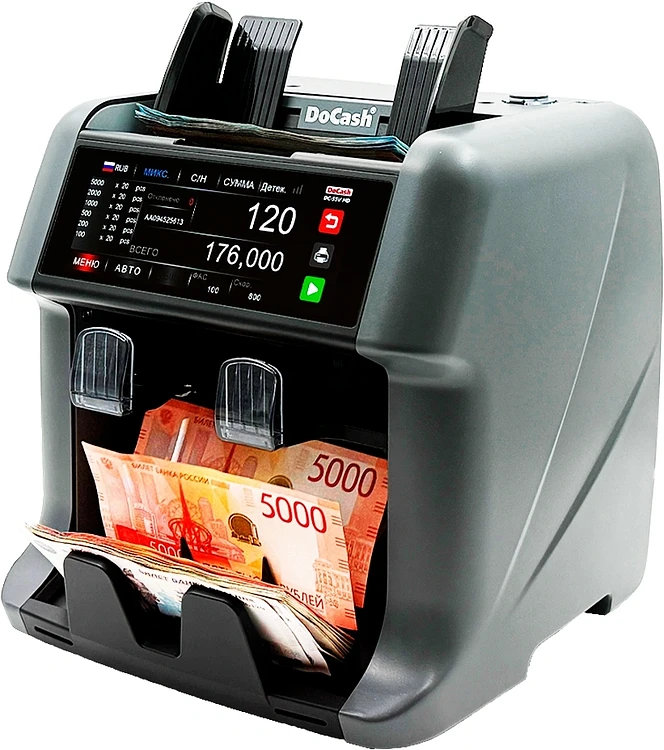 Счетчик банкнот DoCash DC-55V HD мультивалюта (29147)