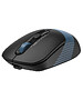 Мышь A4Tech Fstyler FB10C черный/синий