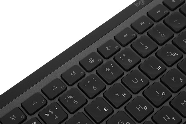Набор периферии Logitech MX Keys S Combo графитовый/черный (920-011619)