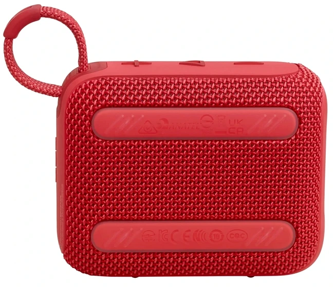 Беспроводная колонка JBL Go 4 Red (JBLGO4RED)