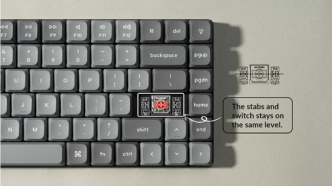 Клавиатура Keychron QMK K3 Max Brown Switch (K3M-H3-RU)