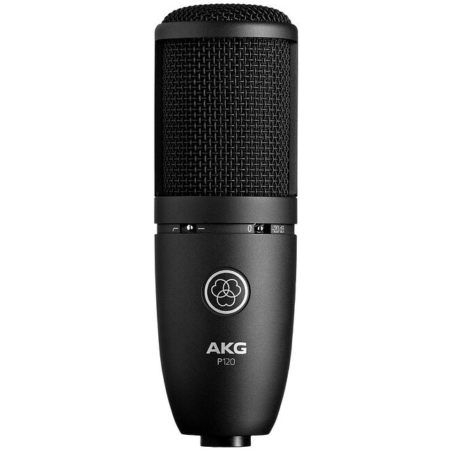 Микрофон AKG P120 черный (3101H00400) Микрофон AKG P120 черный (3101H00400)