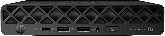 Компьютер HP EliteDesk 8 G1a Mini черный (CP3M1AT)