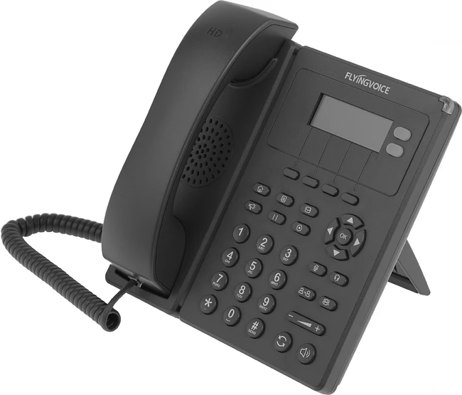 IP-телефон Flying Voice FIP-10 черный