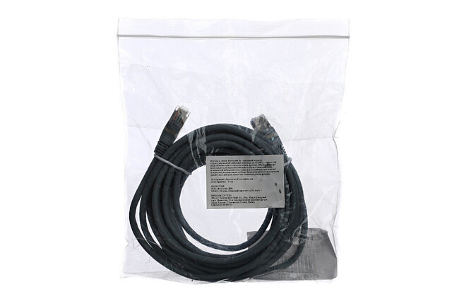 Патч-корд Telecom NA102-FTP-C5E-5M серый