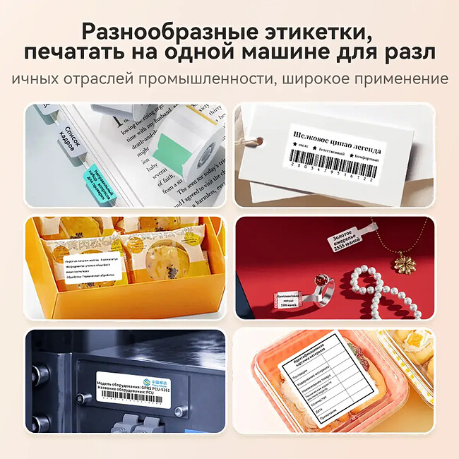 Термопринтер Niimbot B21S Red (1746726)