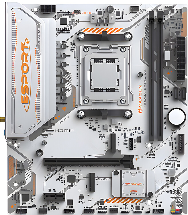 Материнская плата Maxsun MS-eSport B850M WIFI Ice