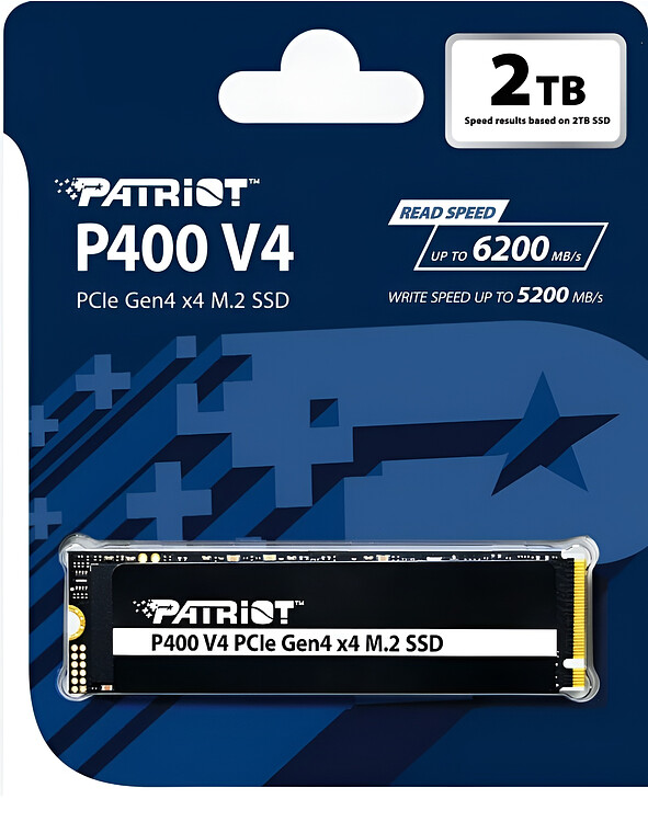 SSD диск Patriot P400 V4 2TB (P400VP2TBM28H)