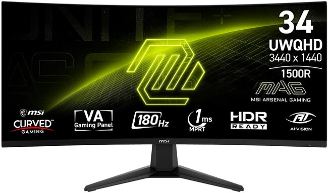 Монитор MSI MAG 346CQ Black (9S6-3DD71M-016)