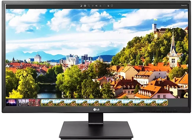 Монитор LG 27BK55YP-B черный