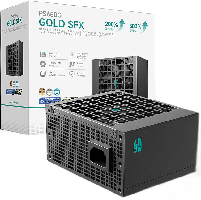 Блок питания DeepCool PS650G-FE 650W (R-PS650G-FE0B-WGEU)