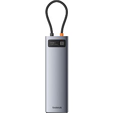 Док-станция Baseus Metal Gleam Series 11-Port HUB Space Grey (B00030709811-00)