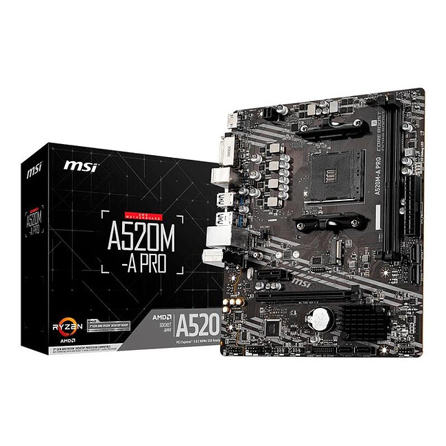 Материнская плата MSI A520M-A Pro DDR4